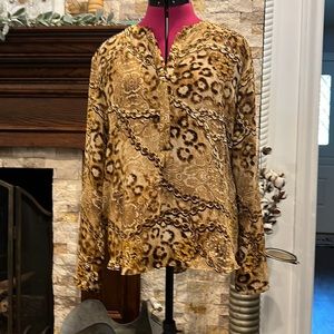 JENNIFER LOPEZ BLOUSE SZ XL #1513